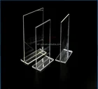 Acrylic Retail Display sign holder a4 acrylic sign holder