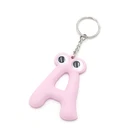 2d custom shape high quality custom keychain pvc soft