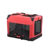 Portable Breathable Expandable Bicycle Motorcycle Resistant Fabric Dog Bag Carrier