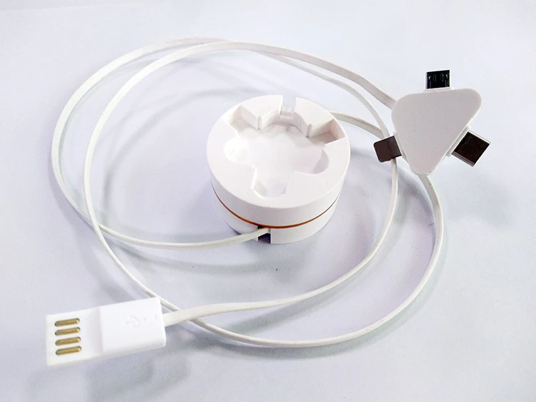 2018 Retractable Phone Cable 3in1 USB Charger Data Cable For IOS Micro USB Charging Cables Android Type C - ANKUX.COM