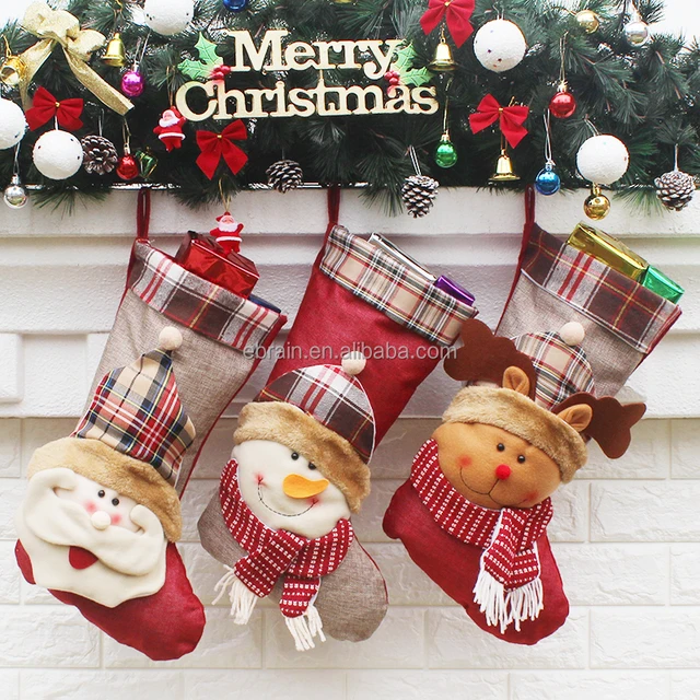 santa stocking pattern images