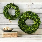 Boxwood Wreath Preserved Christmas Garland Manufacturer and First Production of Plants
