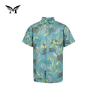 Factory direct custom made printed button hawaiian casual party wear new shirts design for men