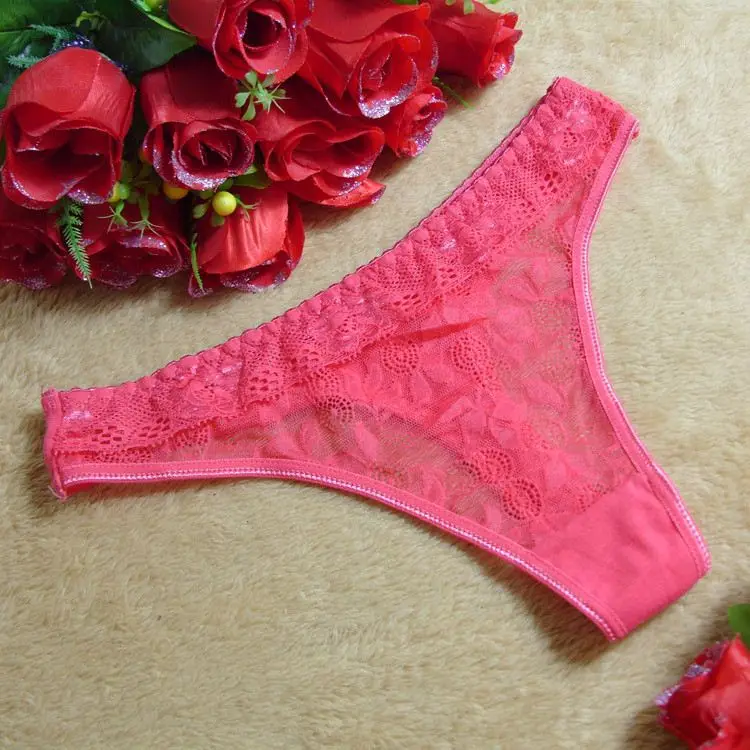 Stock New Arrival Lace Sey Panties transparent Underwear Women Briefs cotton Panties Sey Thongs G-string V-string Lady Lingerie