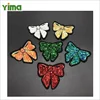 Large special sequin glitter butterfly bow embroidery patch for girl bag clothes