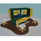 Used 20 GP Container Coffee Shop For Sale