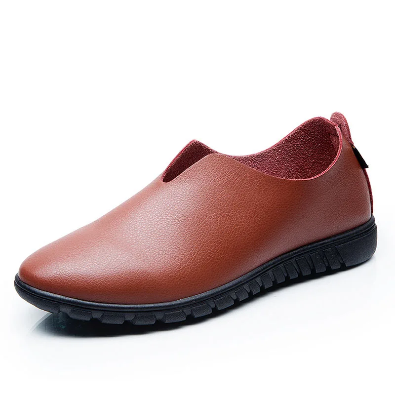 Men Leather Shoes Casual New 2015 Spring Autumn Brand Genuine Leather Mens Loafers Slip on Shoes for Men Flats Driving Shoes