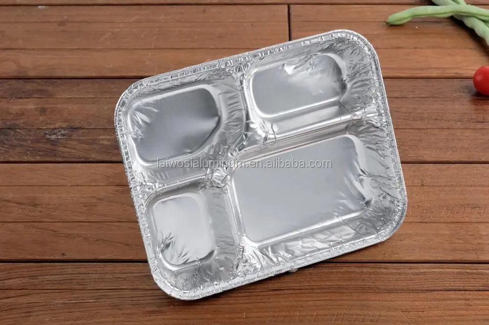4 compartment lunch box