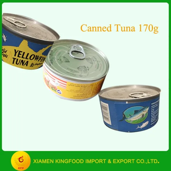 185g tin can tuna in natural oil with private label