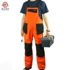 heavy duty water proof hi vis work workwear man waterproof bib pants