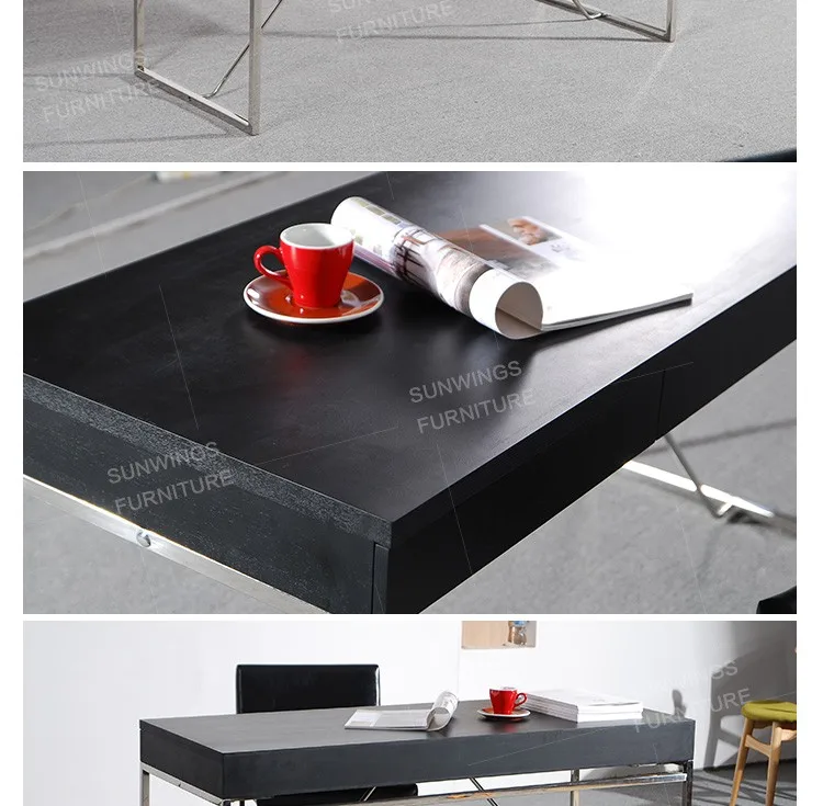 シンプルな木材研究テーブルデザイン仕入れ・メーカー・工場
