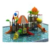 Fiberglass swimming pool water park slides ,small water house toys