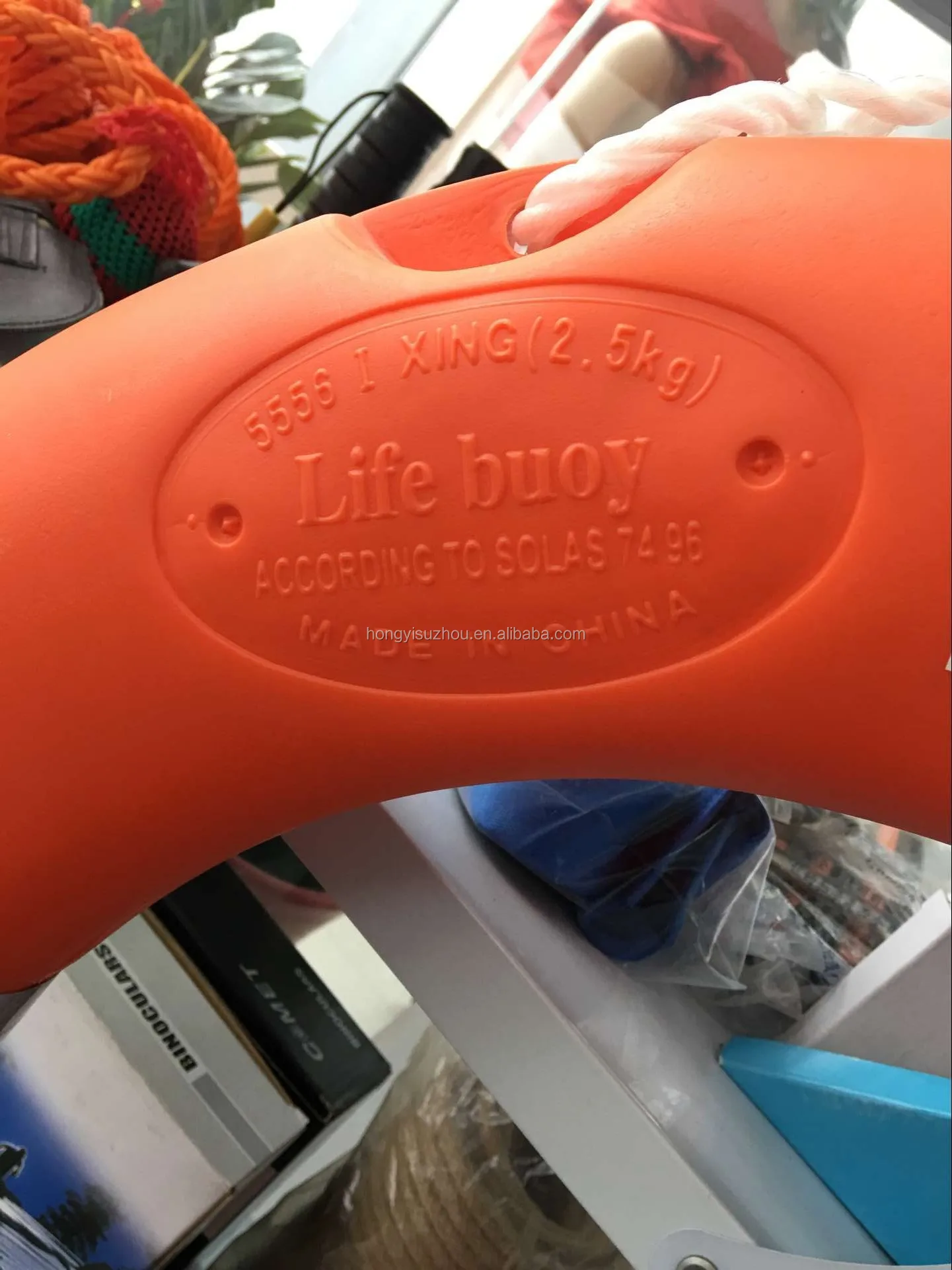 3kg solas life ring buoy with plastic case