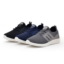 Wholesale breathable flat light running sport man shoe