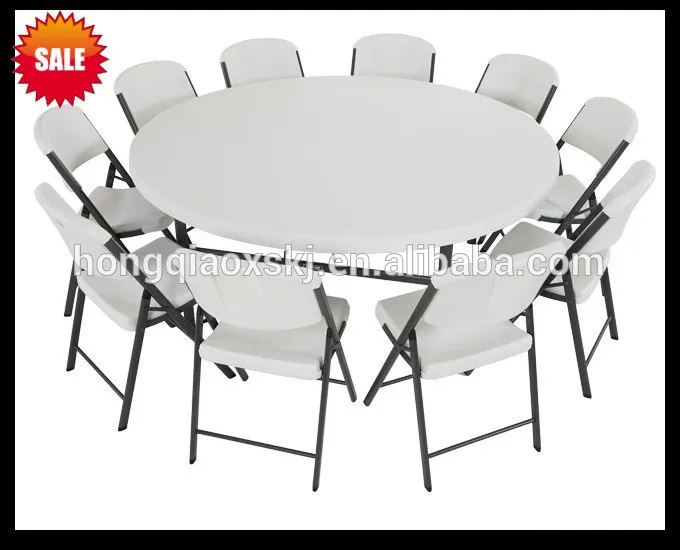 180cm plegable mesa redonda-Mesas de comedor-Identificación del