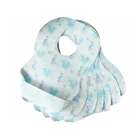 Waterproof Disposable Baby Bibs Ideal for Travel or Home use