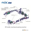 PET bottle flakes washing equipment/recycling machine for PET flakes washing