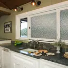 Non PVC removable non glue self adhesive frosted static cling window film