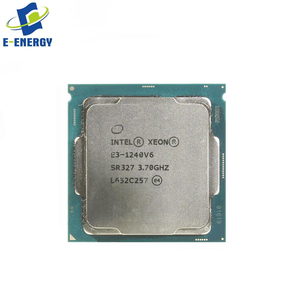 sr00h cpu e3-1240v6 3.5ghz 4 core tray package server processor