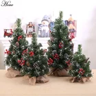 Hot-selling Christmas Decoration Snowing Mini Christmas Tree with accessories Christmas Tree