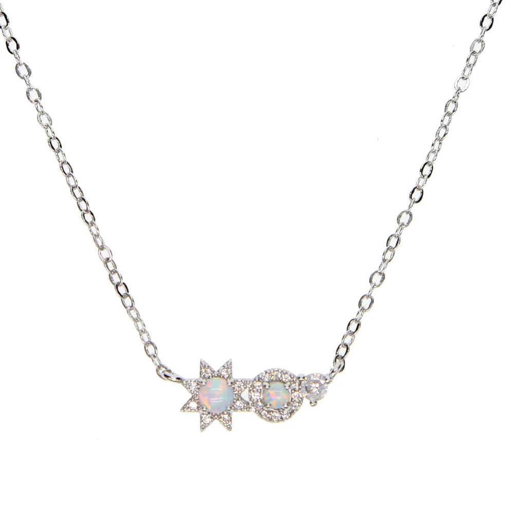 brass necklace opal (2)