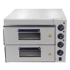 DL-EP2 full stainless steel Electric Pizza Oven with Timer Thermostat Baking Oven Stone Bakery Oven for Commercial Kitchen