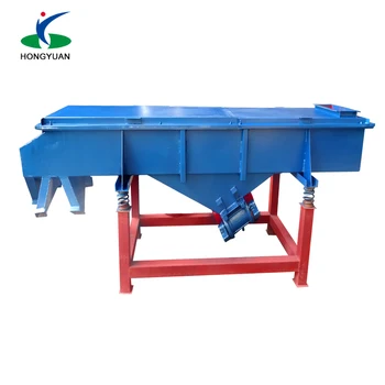 CE Certification linear Vibrating Screen Separator Sieving Equipment Machine For Sand Gold Rock