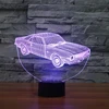 FS-3200 OEM 3d effect car illusion led night light for new year''s gift kids color desk lamp