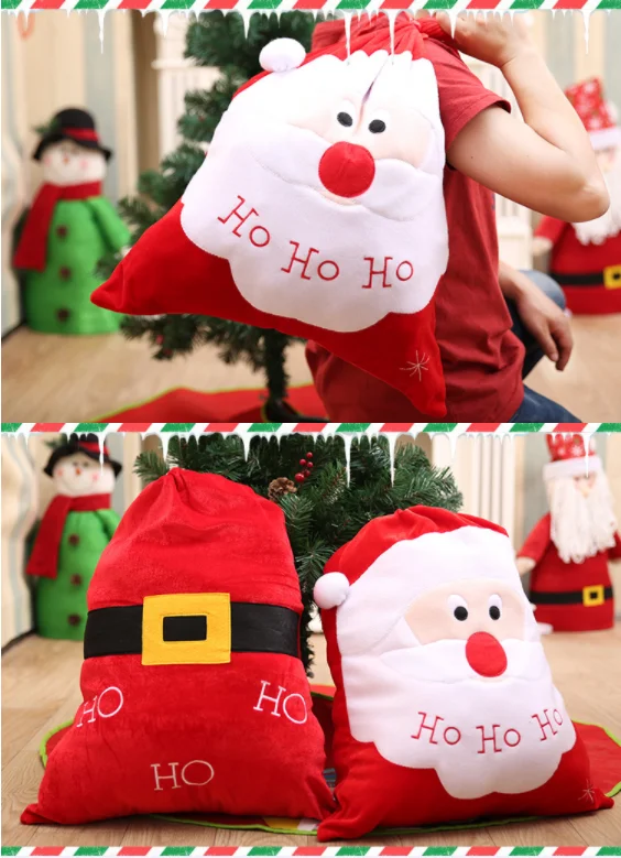 christmas holiday party bag decor gift