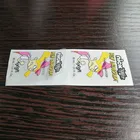 Self adhesive transparent sticker custom printing label private label water bottle