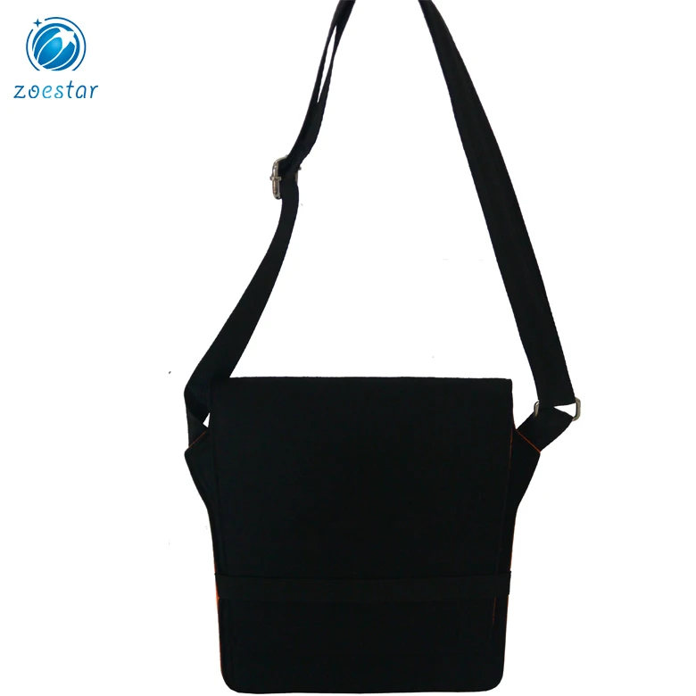 Small Sleeve Pouch Felt Cellphone Shoulder Bag with Adjustable Shoulder Strap