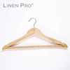 Customized Logo High Quality Low Price Overcoat Clothes Rack Coat Wooden Hanger For Hotel