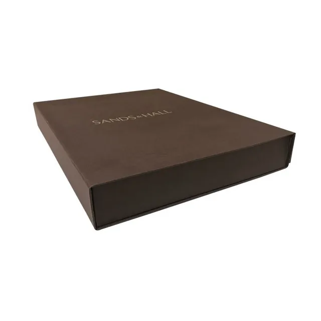 luxury gold foil stamped cardboard packaging boxes custom made