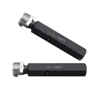 NPT Screw Thread Plug Gauges Go NOGO Thread Ring Gauge: 1/16~6 NPT