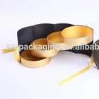 custom packaging rigid paper luxury four layers round chocolate display box