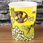 Movie theatre popcorn paper cup bulket