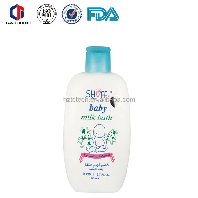best selling bubble body wash moisturizing 200ml milk baby bath