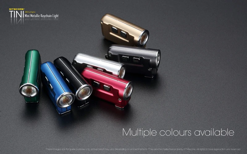 Nitecore TINI 380 Lumens Micro-USB Charging Mini Metallic Keychain Light (28)