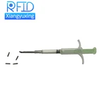 ISO11784/5 EM4305 chip FDX-B/HDX dog microchip rfid glass tag transponder chip for animal