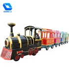 theme park electric christmas trackless train for sale