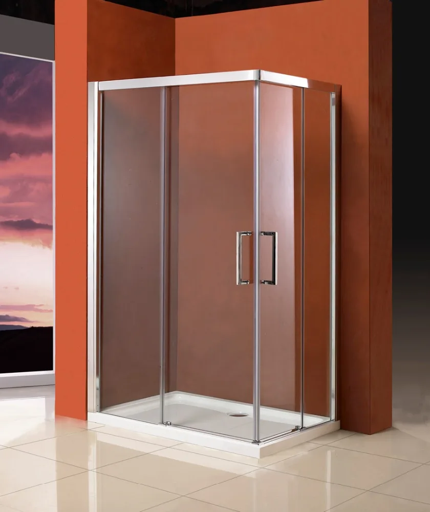 Bright Design Semi Frame Sliding Shower Door 6mm 8mm Glass Smart
