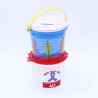 Wholesale Plastic Children Storage Bucket with Lid for Household