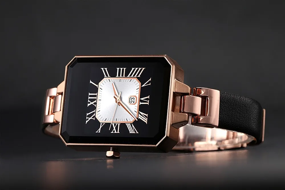 2016 LEM2 Fashion gemstone watch women watches Smart Watch Bluetooth Smartwatch for xiaomi Apple iphone Smartphone