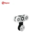 High Quality Stainless Steel Sliding Fittings System Shower Sliding Door Roller, Top Hanging Wheels Roller