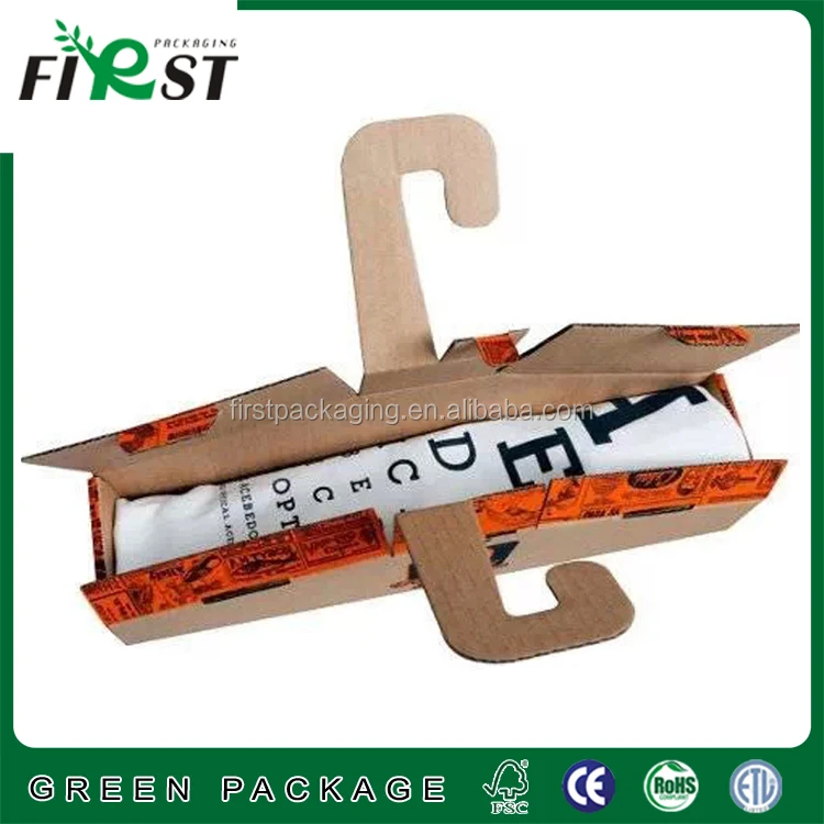 manufacturers custom-made creative hangers type corrugated