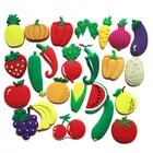 Wholesale Custom 3d Soft Pvc Fridge Magnet,Vegetable Cartoon Cute Printing Fridge Magnet