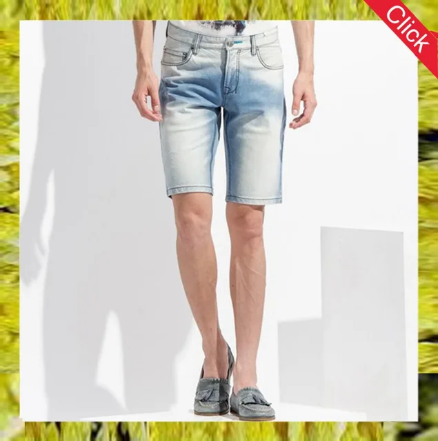 short jeans for men image