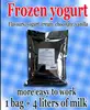 Frozen yogurt powder mix