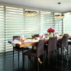Blockoutable Double-Layer Zebra Blind Rainbow Curtain Fabric