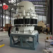 PYB900 puzzolana cone crusher with large reduction rate